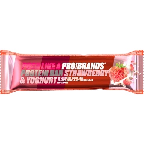 ProBrands Protein Bar 45 g strawberry yoghurt
