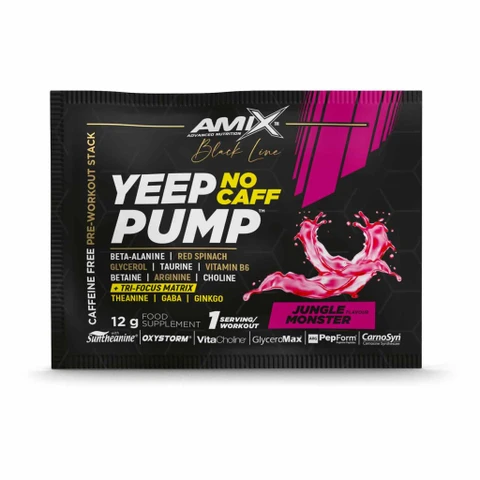 Amix Black Line Yeep Pump No Caff 12 g