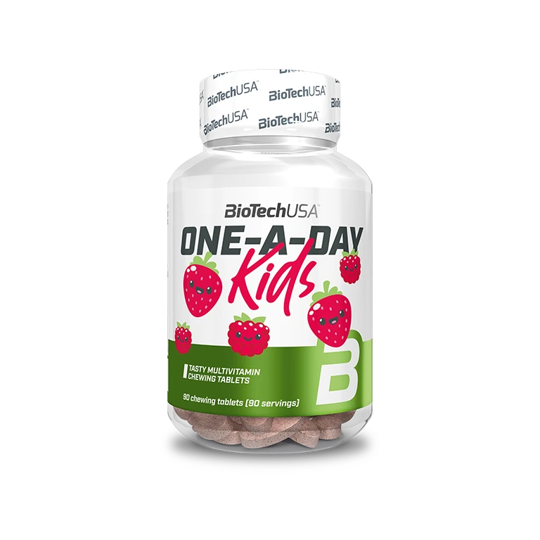 BioTech One-A-Day Kids 90 tbl strawberry raspberry