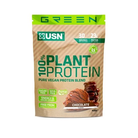 USN 100% Plant Protein 900 g chocolate